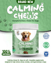 Calming Soft Chews for Dogs – Natural Anxiety & Stress Relief Treat  for Relaxation, Focus & Calm Behaviour – Vet-Formulated